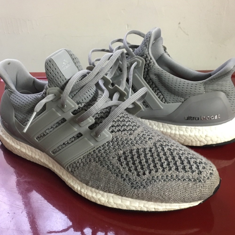 Adidas Ultraboost 1.0 wool grey sz 11